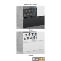 2cm Flexible Skirting Board for Curved Walls in the UAE